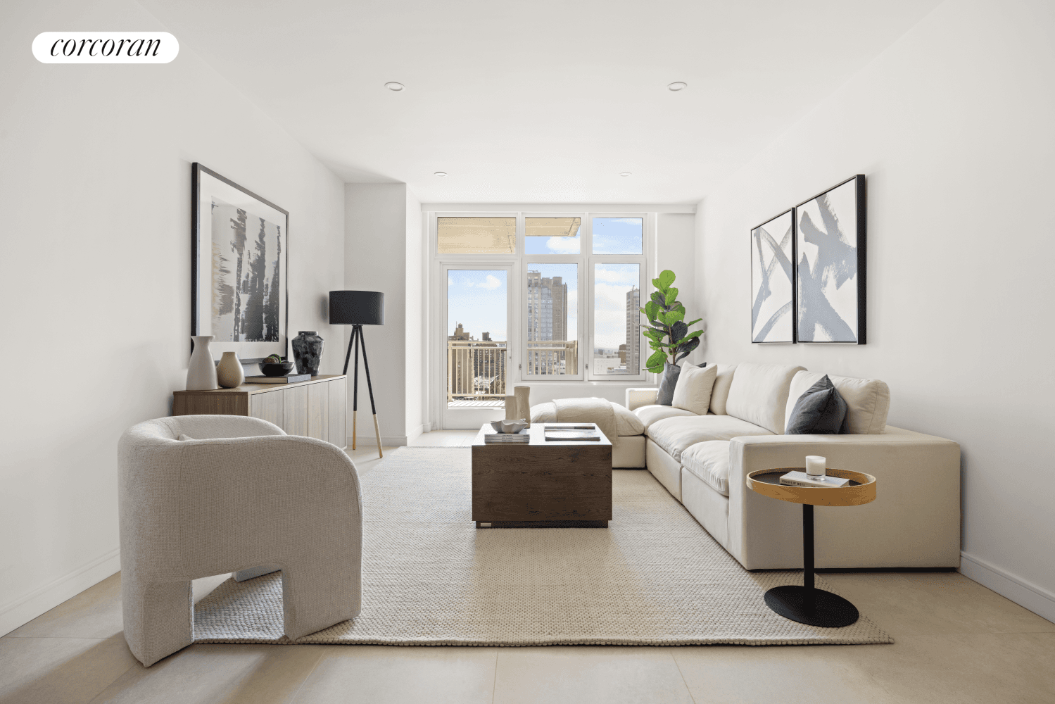 Welcome to residence 11D, a north and east facing corner four bedroom, three bathroom with balcony that embodies modern luxury, quality, and sophistication.