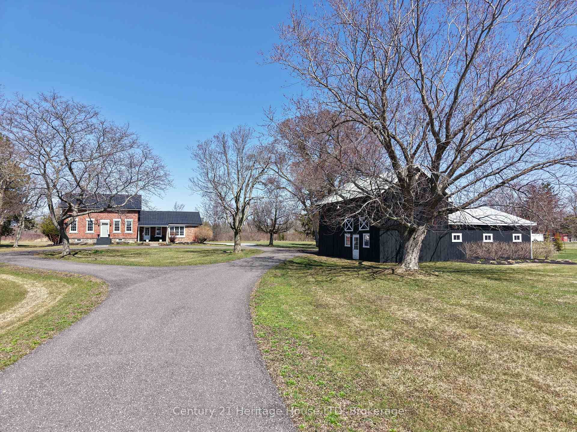 This stunning 190 year old home on a 10 acre country estate offers tranquility, charm amp ; modern living.