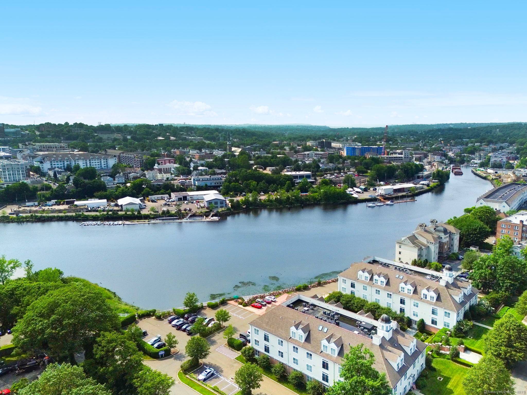 Waterfront 1 bedroom, 1. 5 bath condo featuring separate office den space !