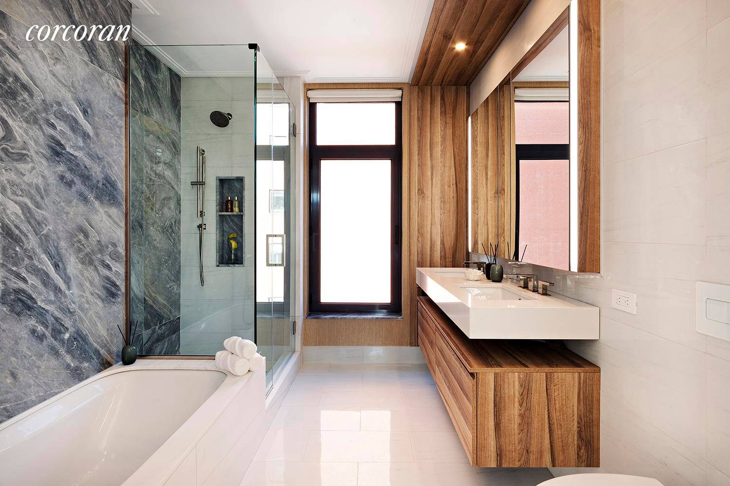 Residence 603 at Hillrose28 is a south facing 898 SF one bedroom and one bath with powder room home.