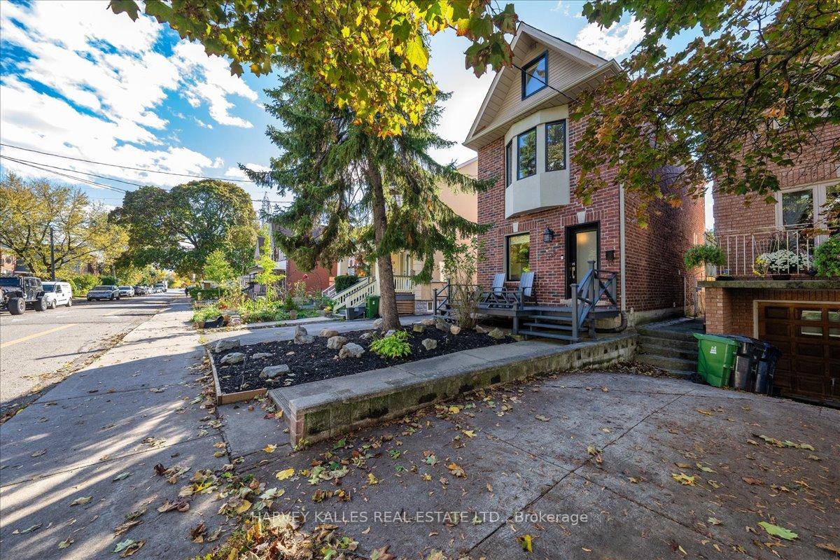 On a quiet, tree lined street steps to lively Geary Avenue, this re imagined Edwardian is bright, warm, and move in ready.