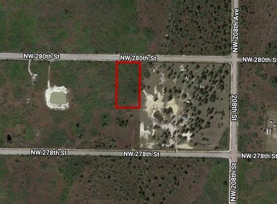 Undeveloped land for sale in Okeechobee County.