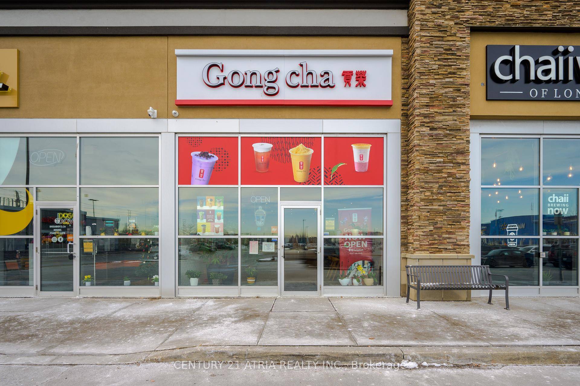 Rare Opportunity. Step into the bubble tea industry with this established Gongcha Bubble Tea Franchise in Brampton !