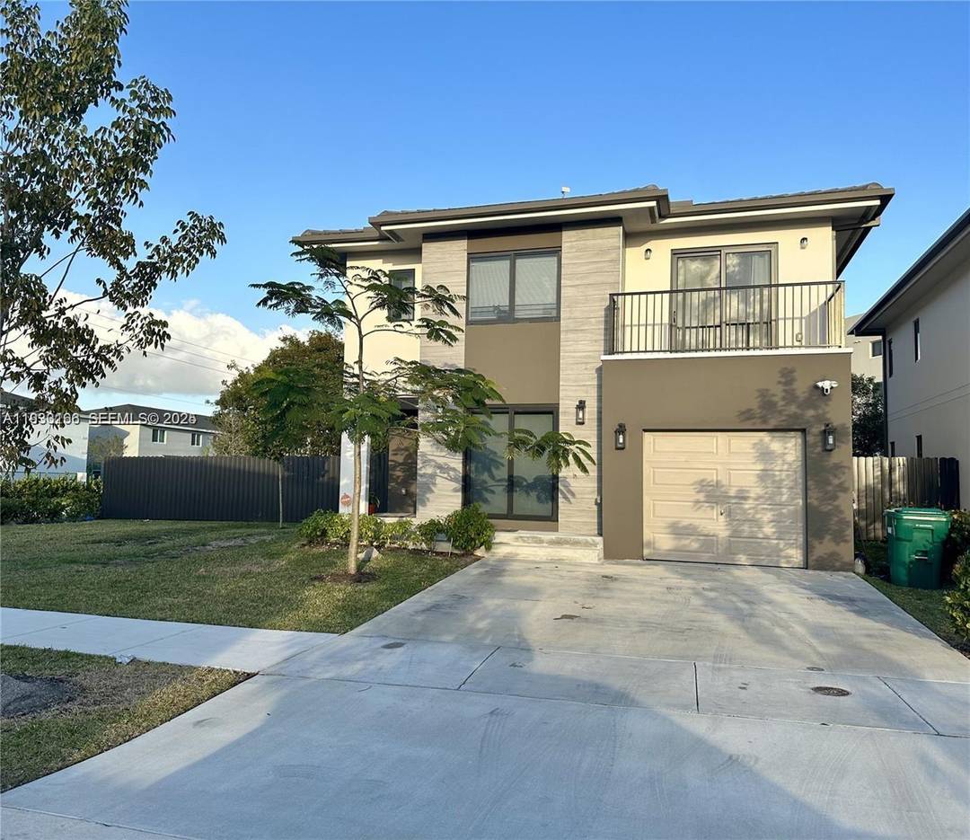 This beautiful corner lot home offers 5 bedrooms and 4.