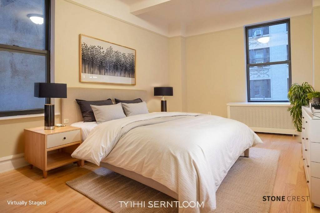 Massive 2 Bedroom Apartment Near Riverside ParkLocated just steps from Riverside Park, this charming 2 bedroom apartment blends classic pre war elegance with modern upgrades.