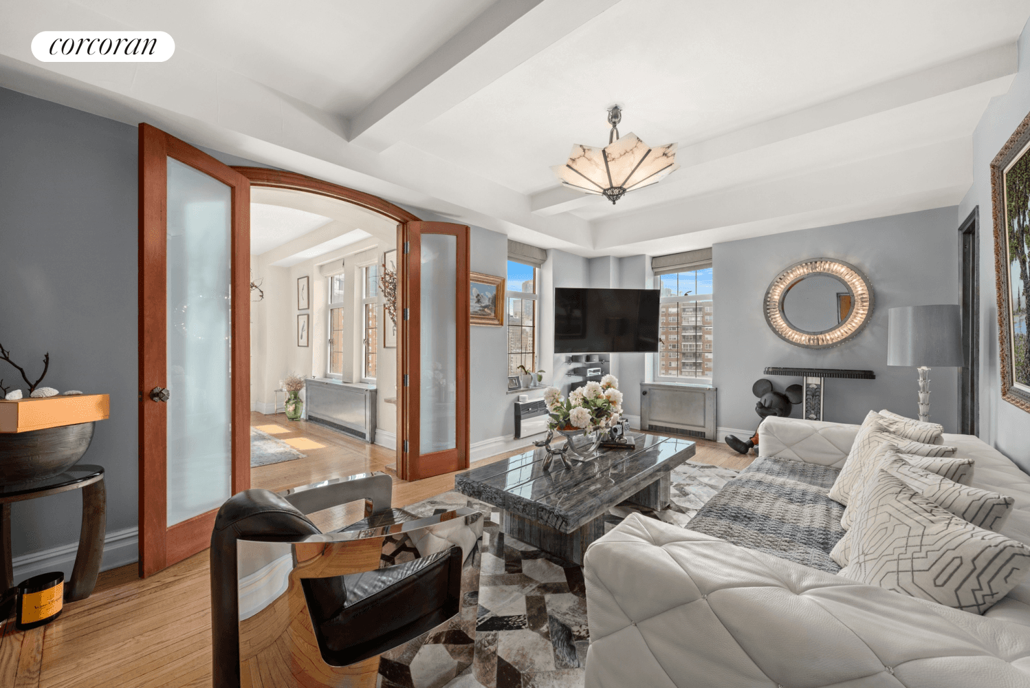 Welcome to the epitome of luxury living in the heart of Chelsea at 410 West 24th Street, Apartment 18BCE in London Terrace Towers.