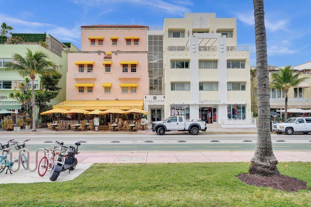 Beautifully furnished one bedroom, one bathroom apartment with fully equipped kitchen in the condo hotel, Casa Grande, on the world famous and iconic street of Ocean Drive in Miami Beach.