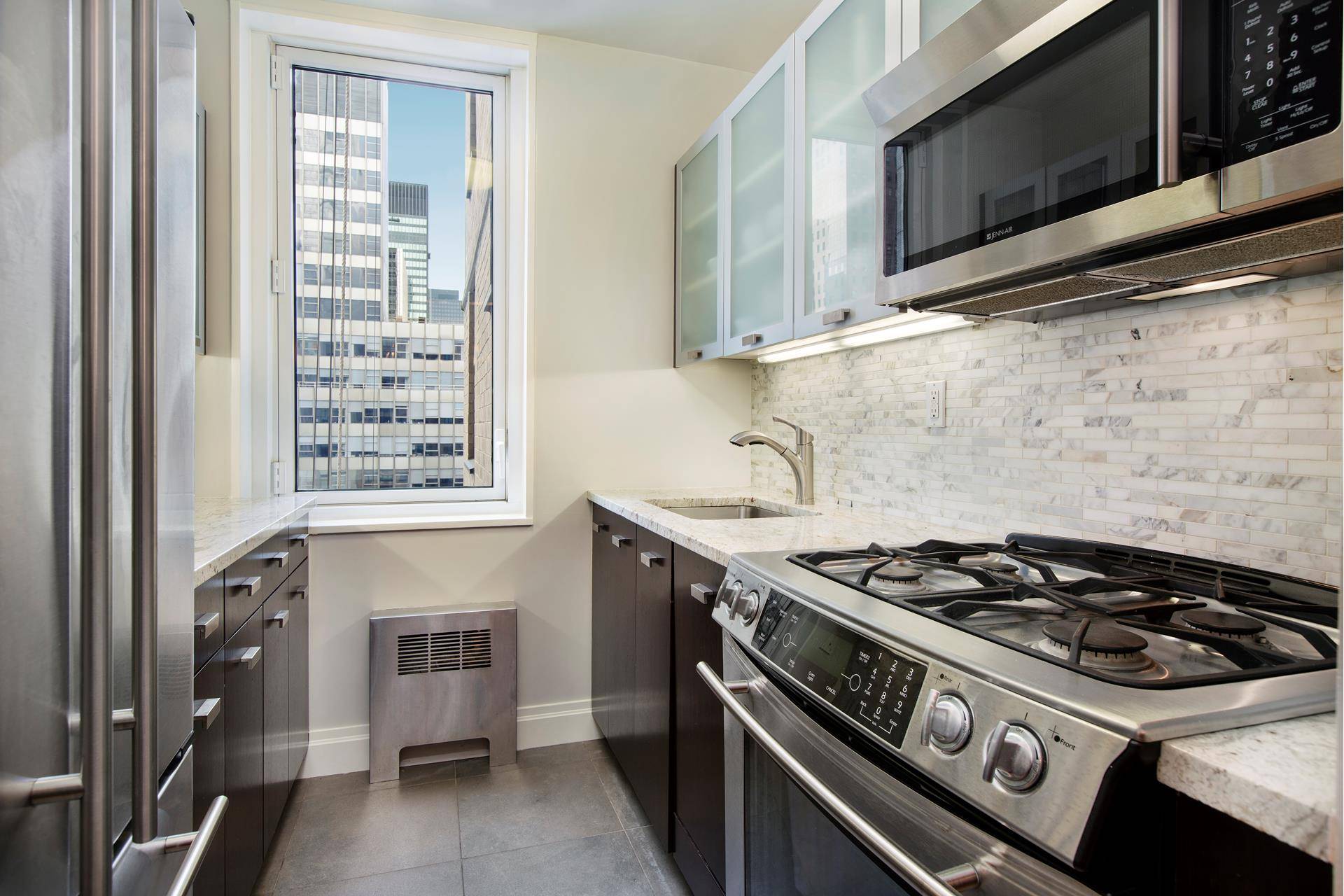 Welcome Home to the Largest 1 Bedroom Apt at Extell's Fabulous 212 Condominium.