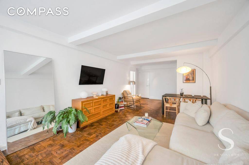 Welcome to 7 Lexington Avenue, Residence 5E, a beautifully proportioned studio in the iconic Park Gramercy, where timeless prewar character meets modern convenience.