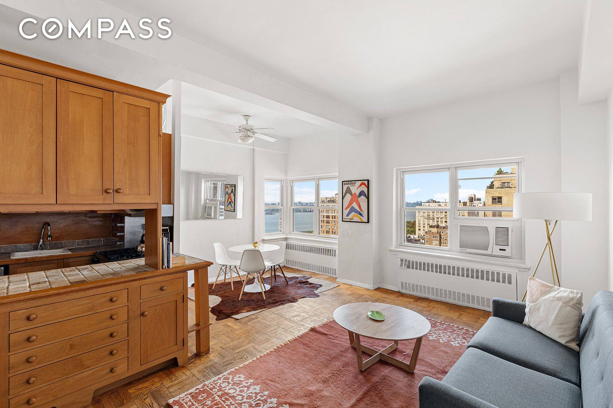 Super bright, spacious alcove studio at the full service Schwab House cooperative on Manhattan s Upper West Side !