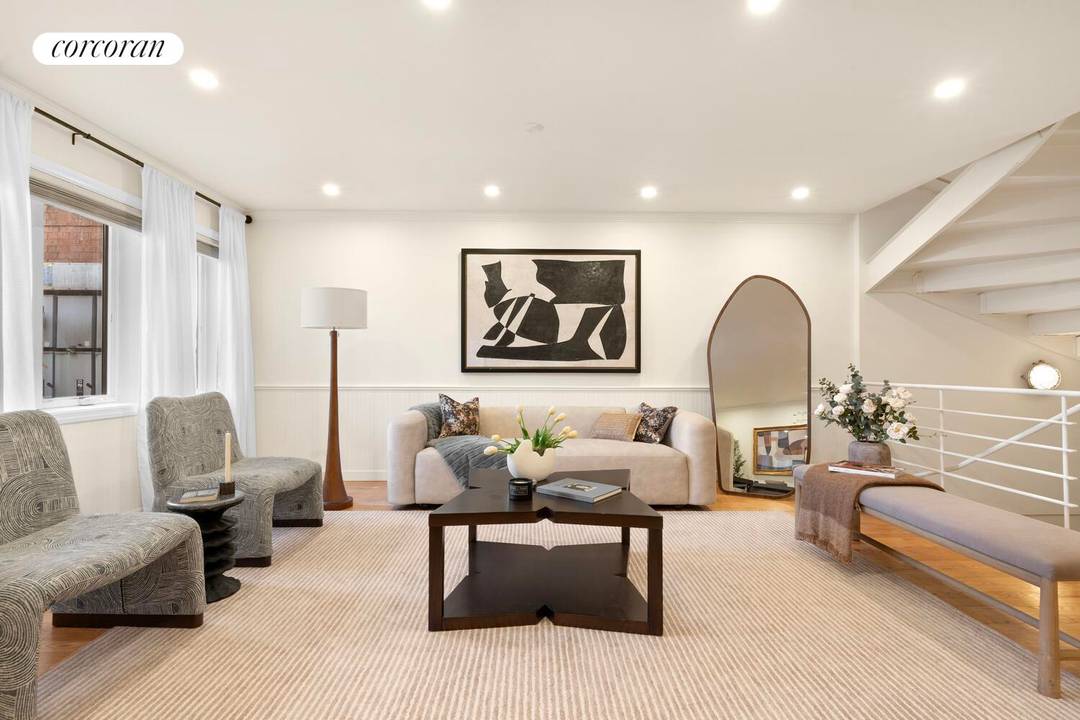 230A 7th Street A presents a rare offering in Gowanus a triplex condominium that lives with the volume, privacy, and ease of a townhouse, thoughtfully suited for modern living, including ...