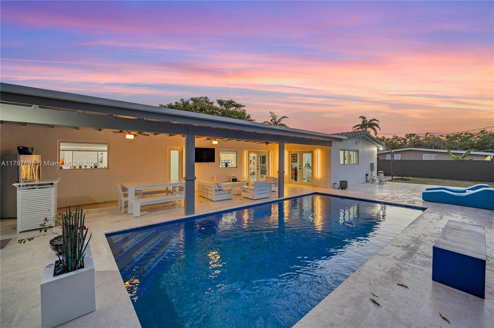Stunning pool home on a huge corner lot !