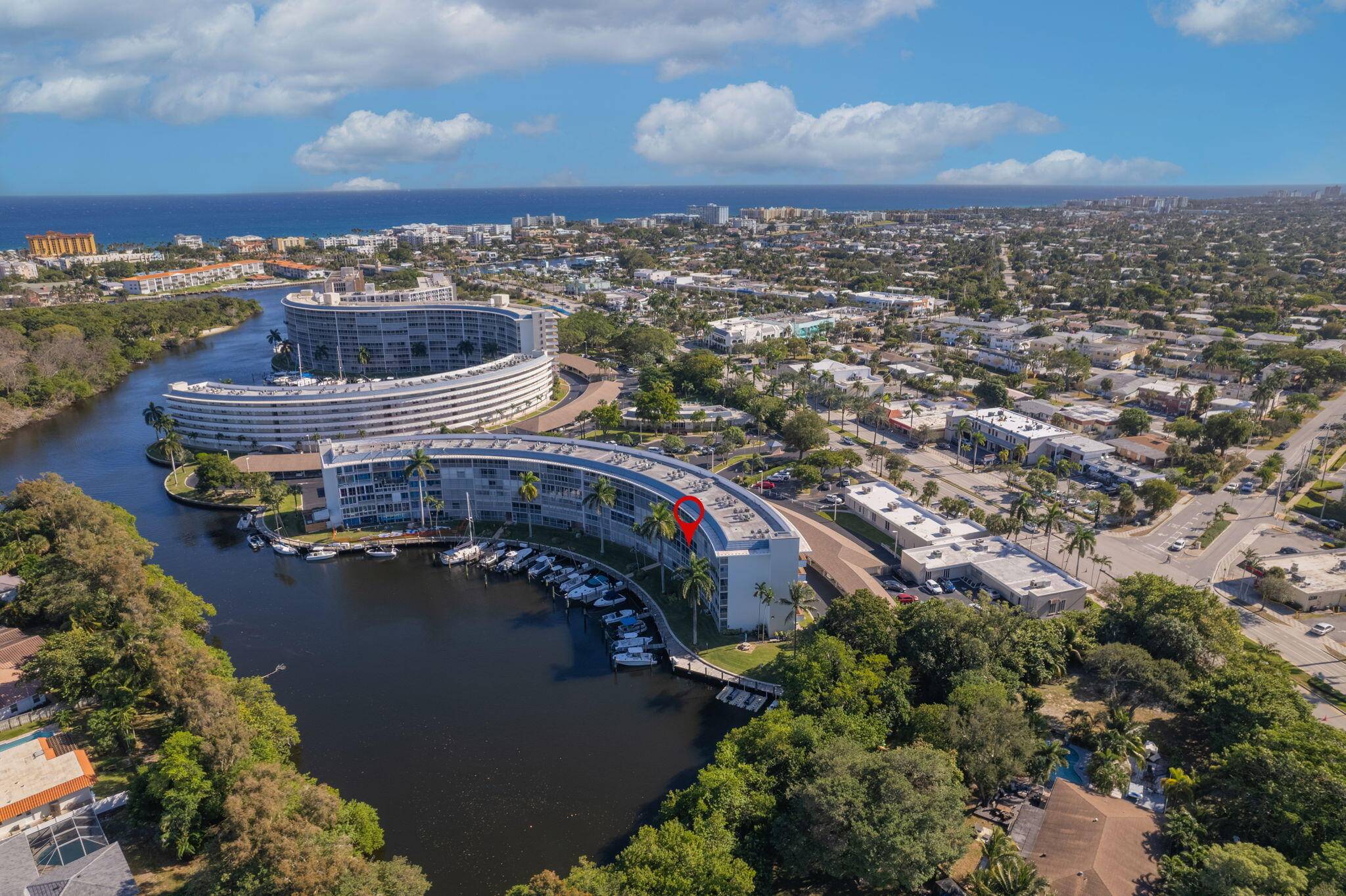 PRICE IMPROVEMENT ! Don't miss this incredible opportunity to own a stunning condo 55 with Water Views in each room in this desirable area of east Deerfield Beach.