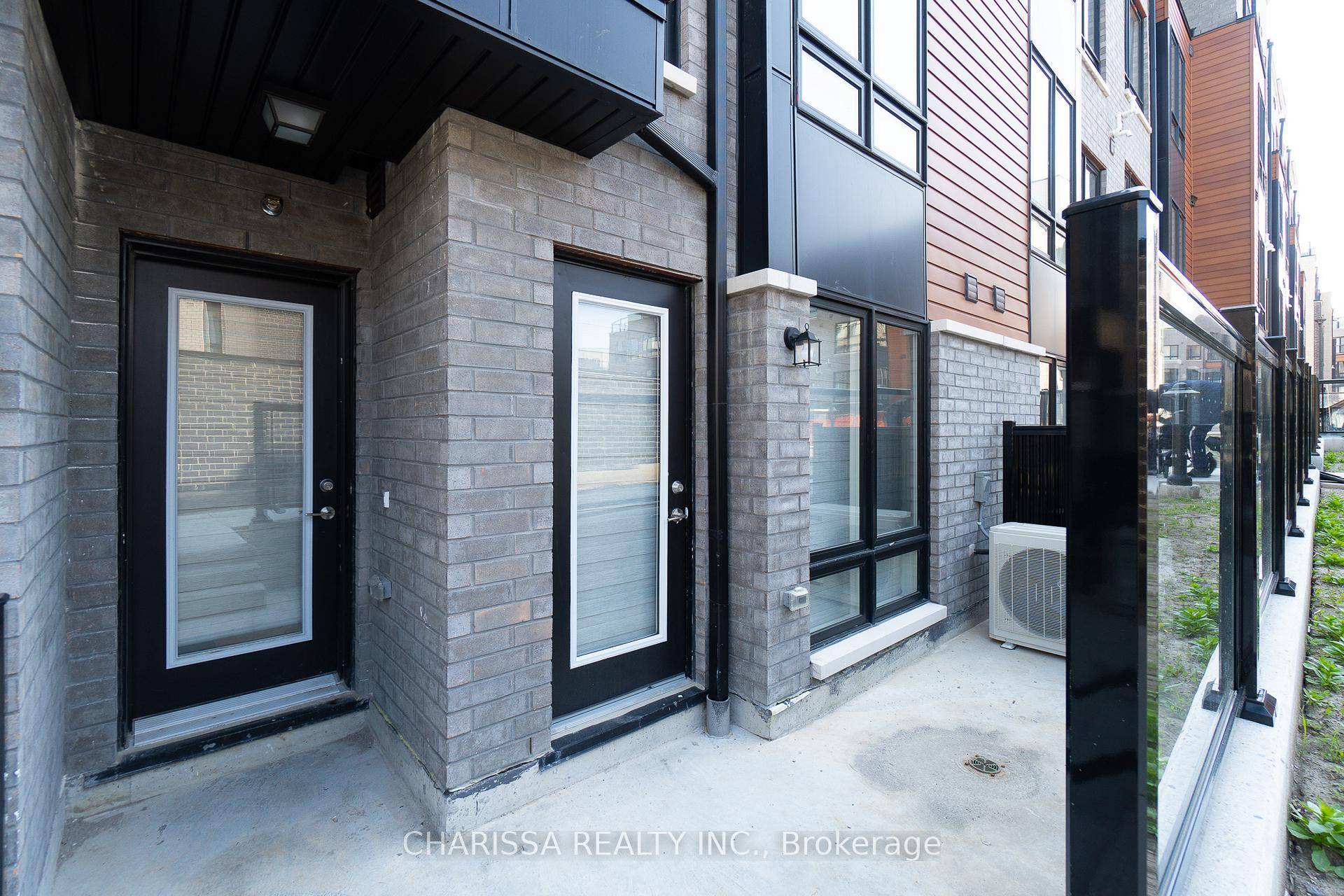 This modern, one level stacked townhome is part of the newly completed Presto Condos development.