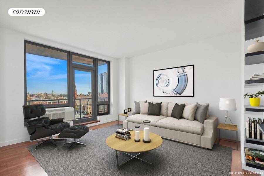 Welcome to your new home at One Hunters Point, 5 49 Borden Avenue, a full service condominium residence in Long Island City.