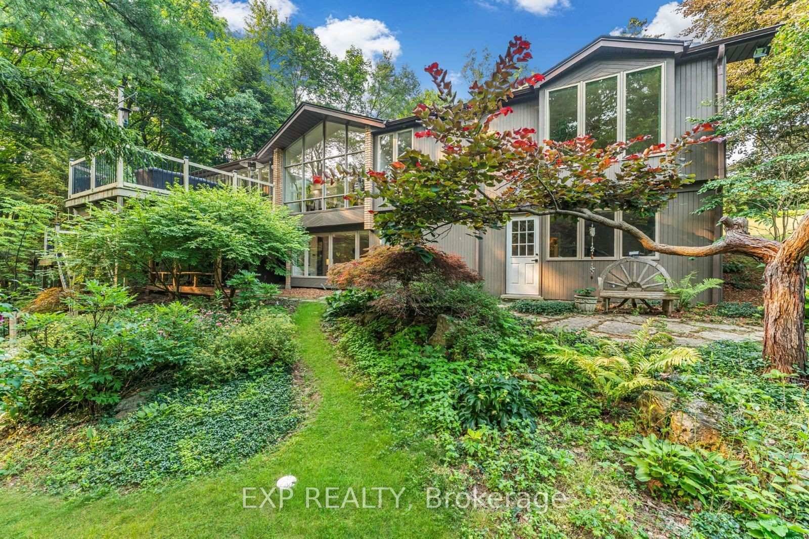 Oversized Double Wide Lot previously 2 separate lots backing onto Tiffany Falls in Ancaster Heights.