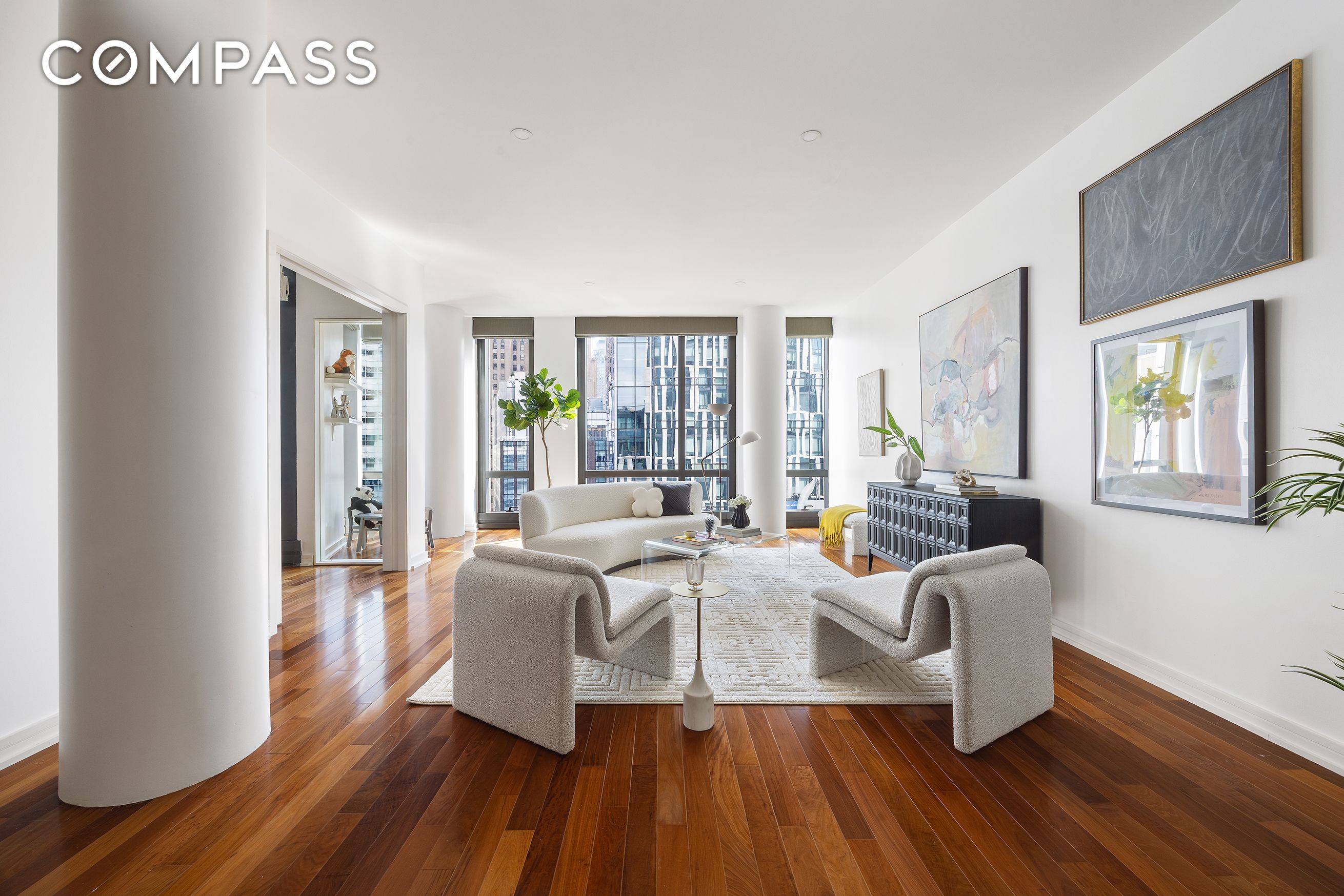 3 BEDROOM DUPLEX CONDO IN PRIME TRIBECA Indulge in contemporary luxury in this sprawling three bedroom plus home office three bathroom designer duplex featuring private outdoor space and exceptional custom ...