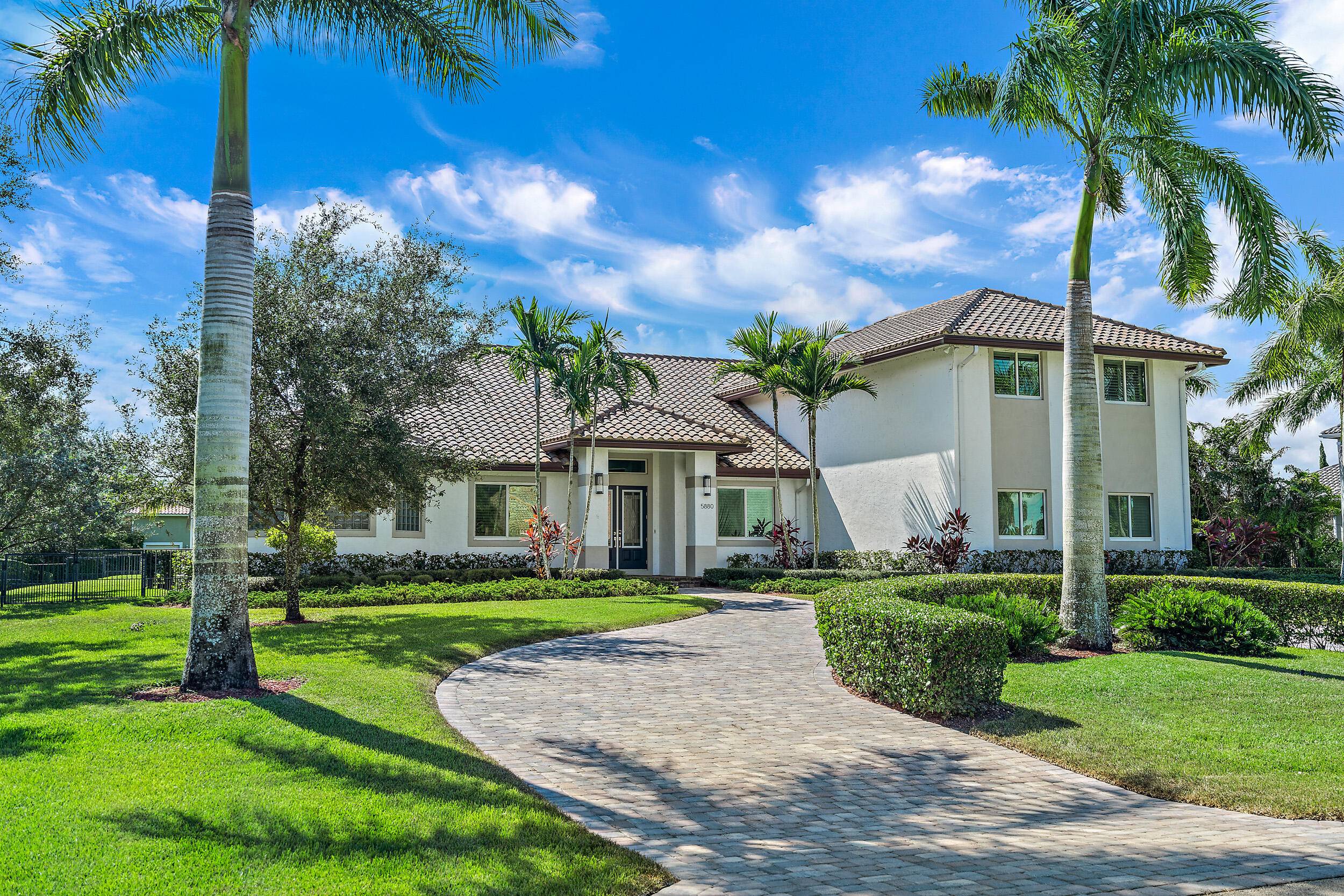 Spacious contemporary home with heated pool available for Seasonal rental.