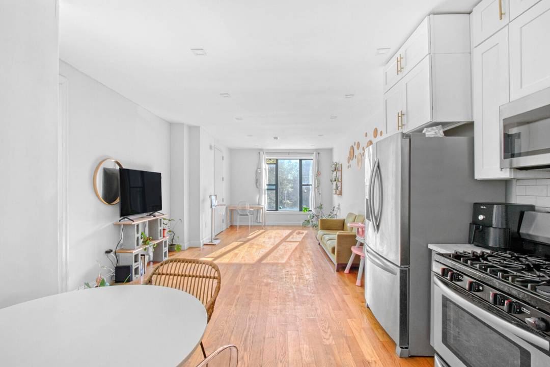 Make this beautifully appointed 2 bedroom, 2 bath duplex with a private backyard your next home in Weeksville !