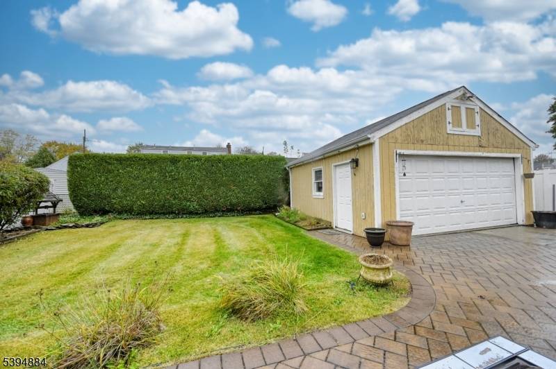 Well maintained ranch home with detached 2 car garage.