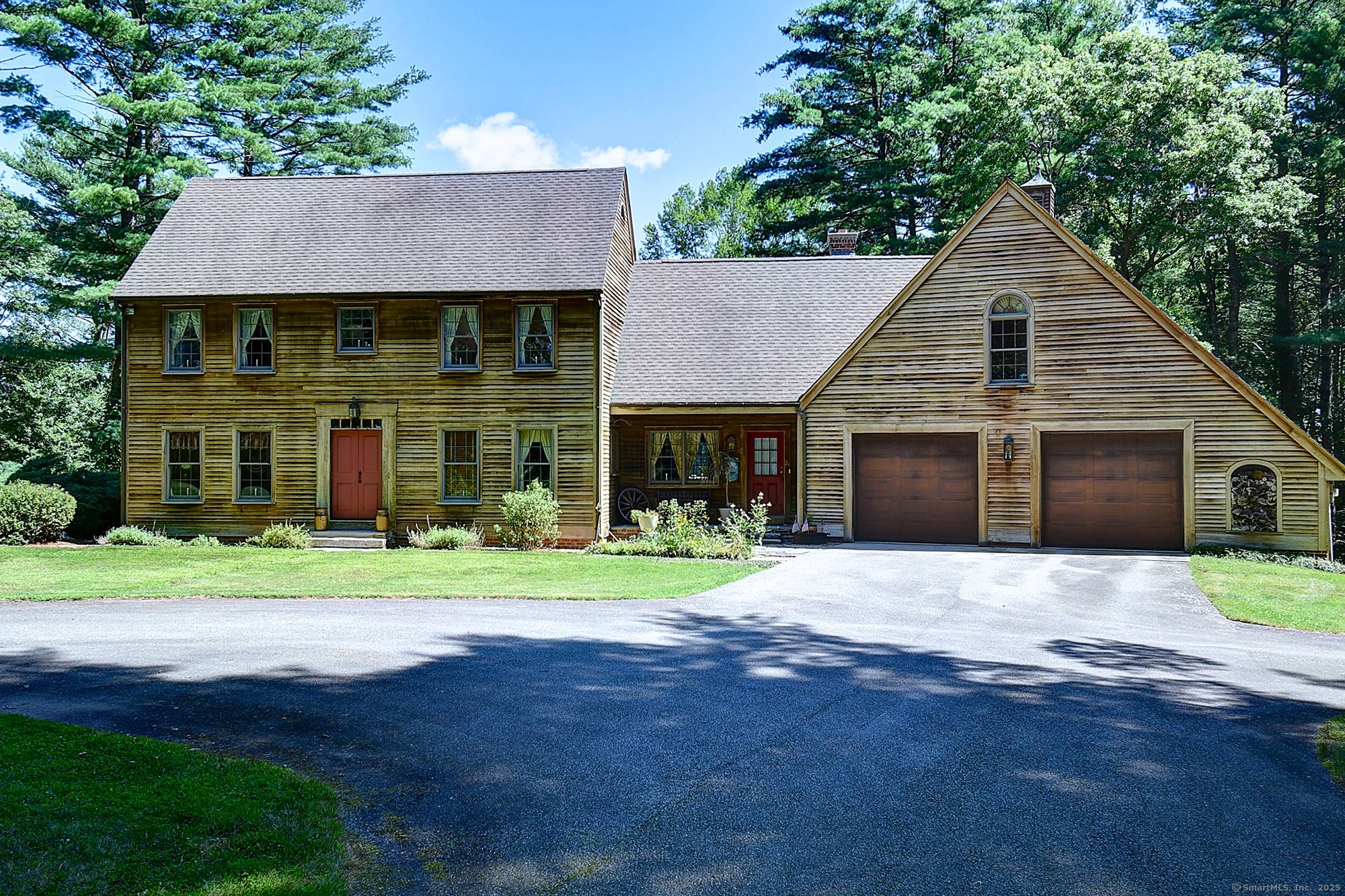 This elegant colonial seamlessly blends classic architectural charm with thoughtful craftsmanship and character.