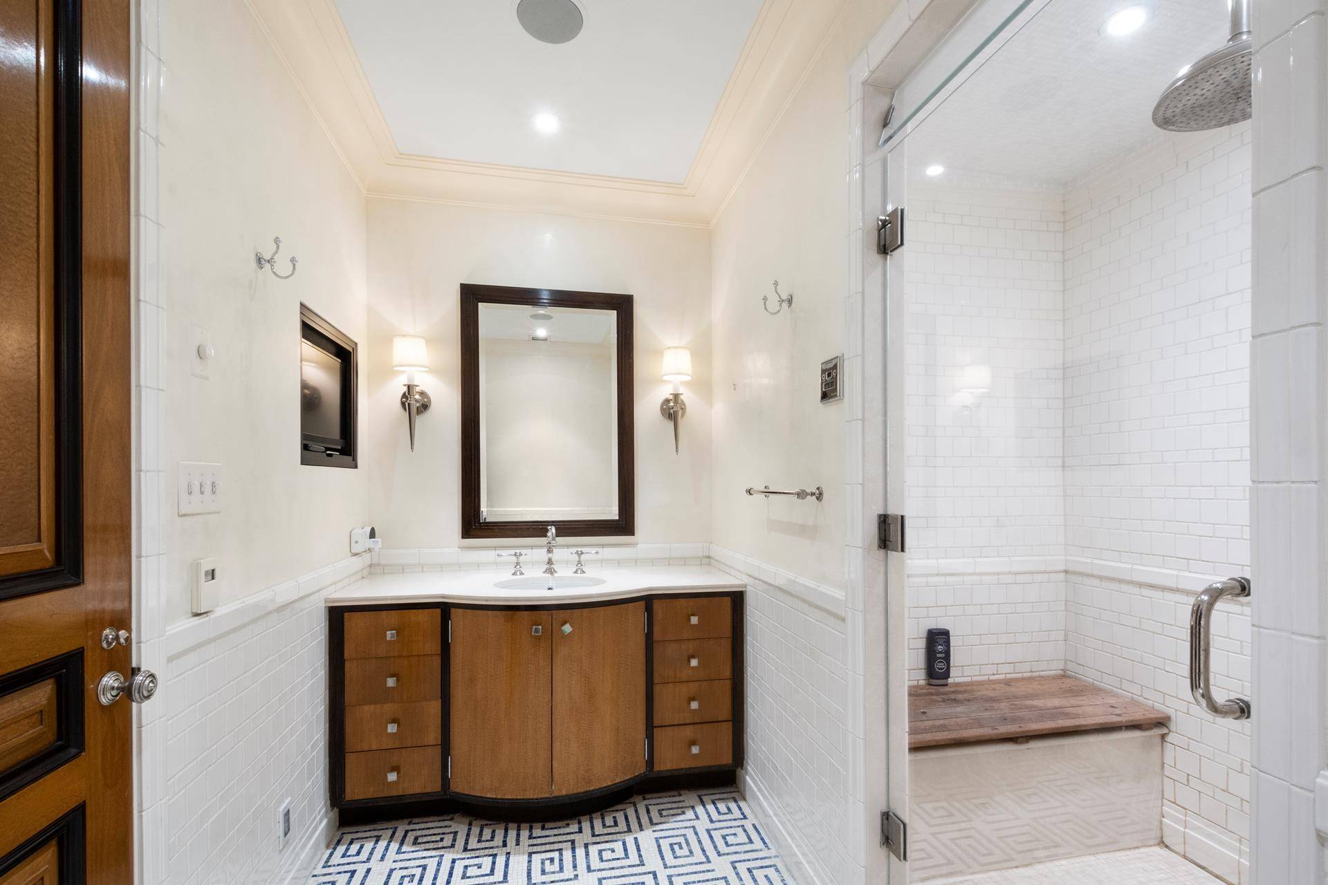 This expansive duplex in the prestigious St.