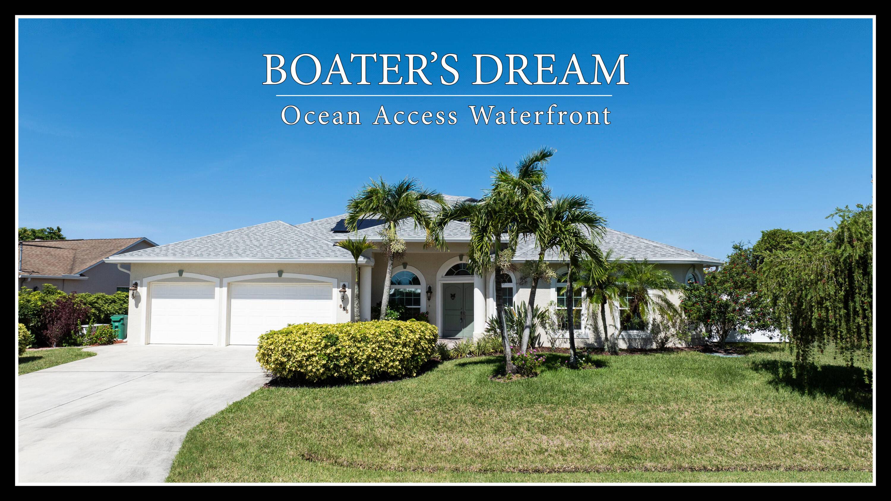 Contemporary elegance meets olde Florida charm.