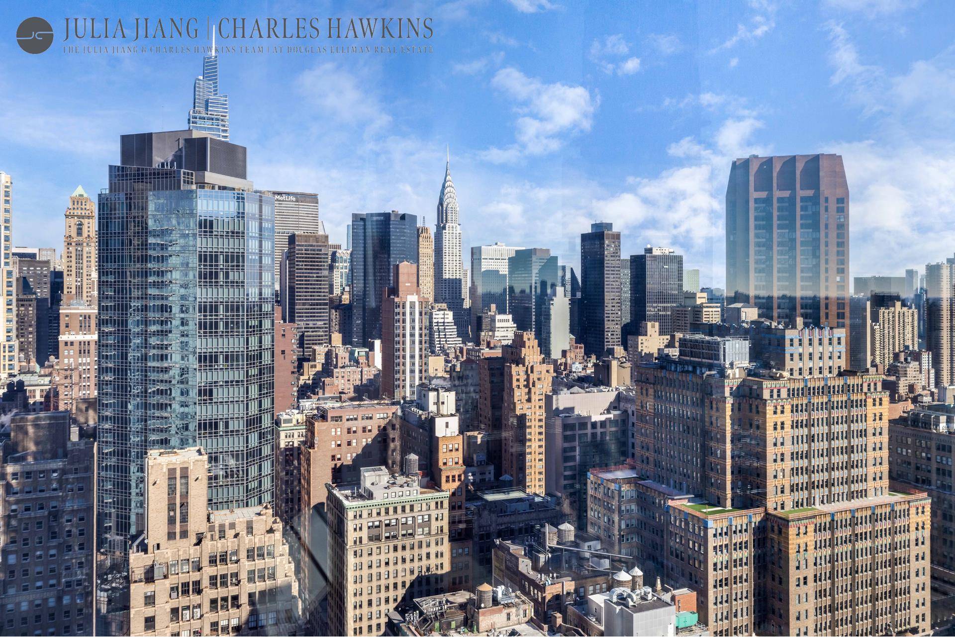 Experience elevated living in this stunning high floor residence at Madison House a gracious one bedroom, one and a half bath home spanning approximately 1, 100 square feet.