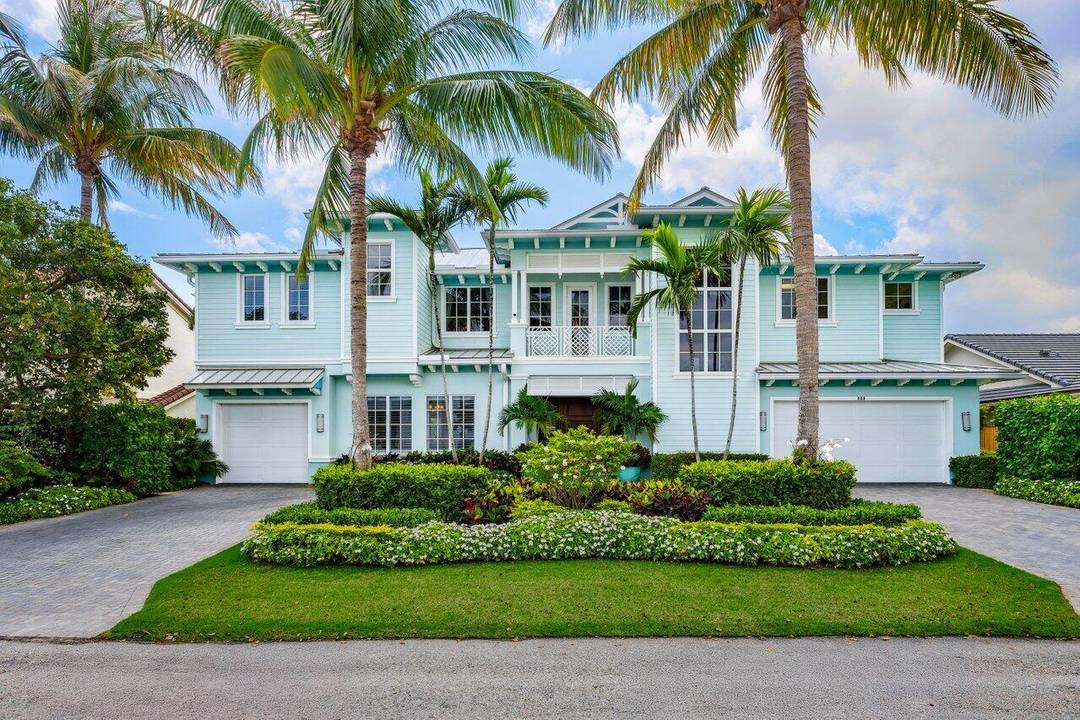 Exquisite British West Indies Key West Inspired Waterfront Estate in Tropic Isle, Delray Beach Welcome to this truly one of a kind residence offering the perfect blend of luxury, functionality, ...