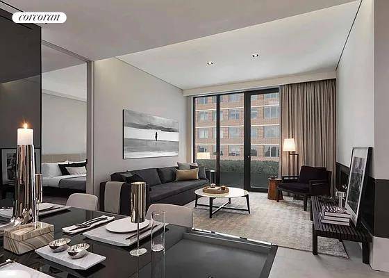 Rare two bedroom condo in Soori High Line available for rent.