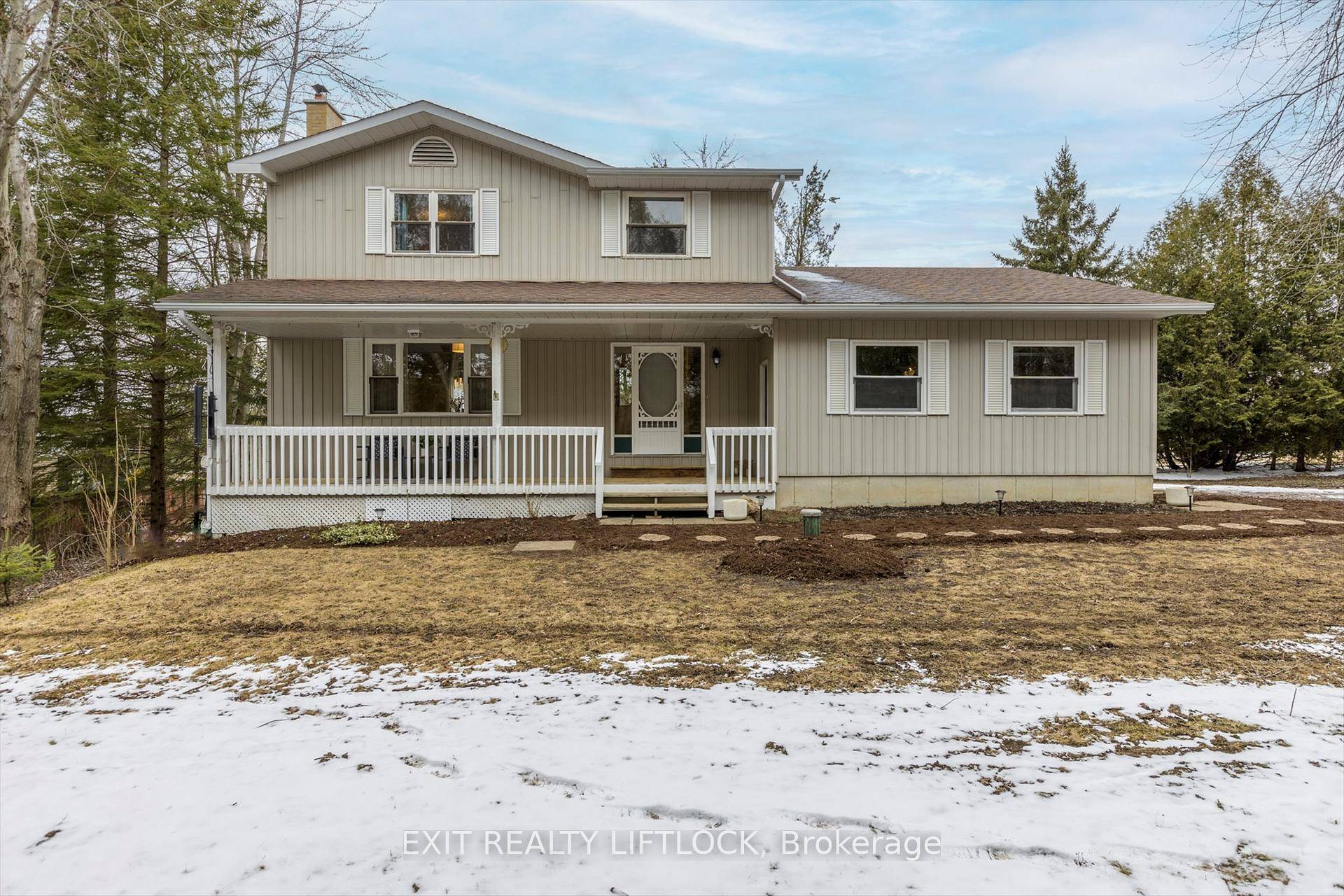 Welcome to 868 Lily Lake Rd, a charming custom built farm style home that offers the perfect blend of privacy, nature, and convenience in the peaceful Selwyn Township.