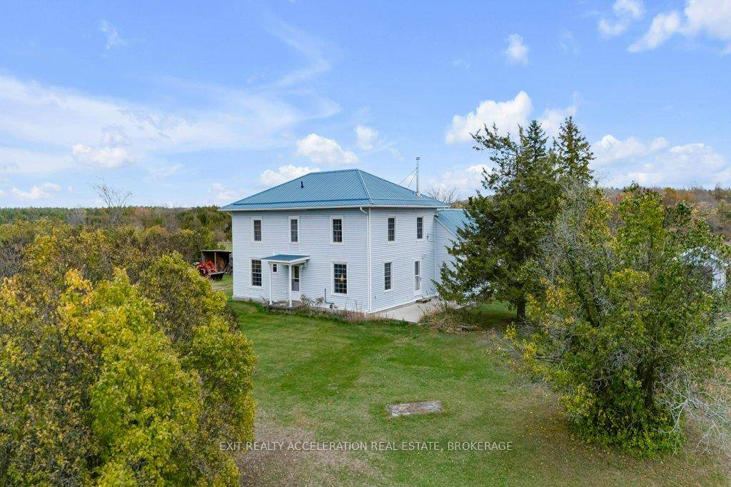 Nestled on 139 stunning acres near Varty Lake, this expansive 2 storey farmhouse offers a rare opportunity for country living.
