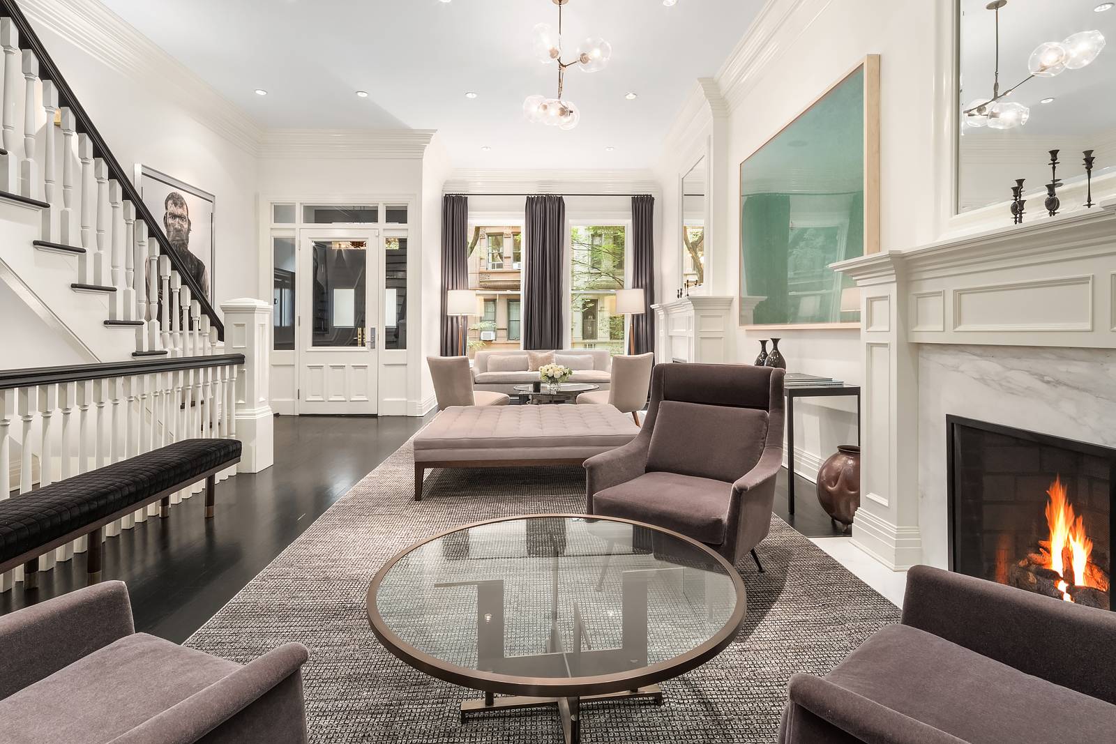 A formidable presence on a gorgeous, tree lined block on the Upper West Side, this exceptional Queen Anne Revival style townhouse offers over approximately 8, 300 sq.