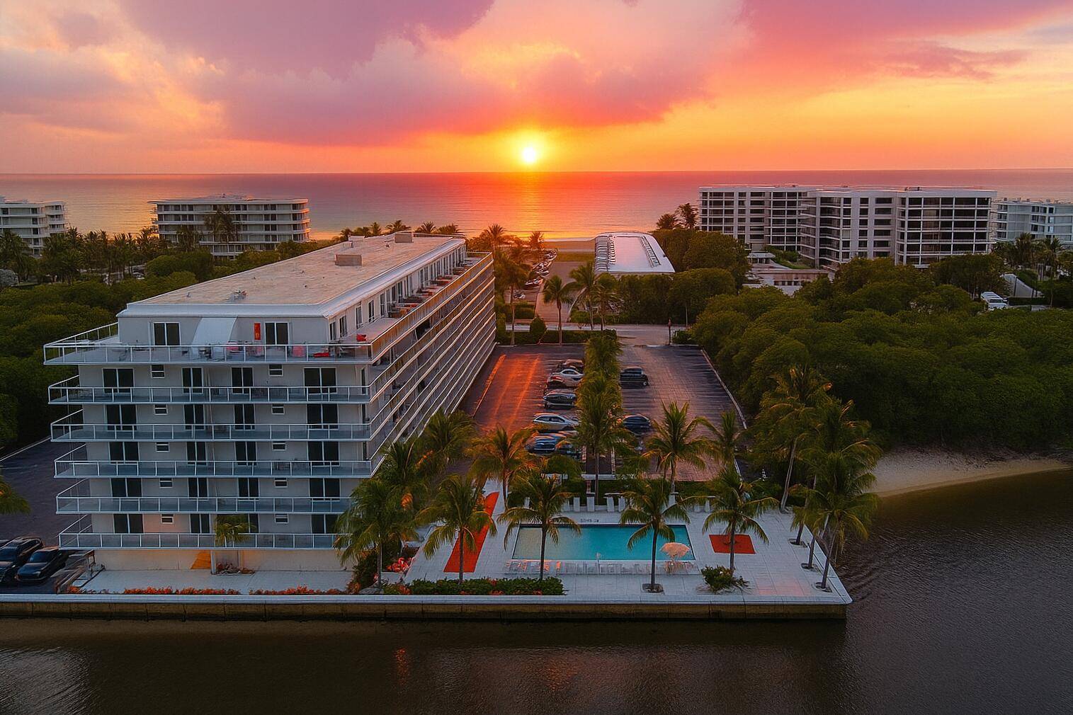Rarely available 2 2 condo with 3 deeded parking spaces in one of the best maintained buildings in Palm Beach.