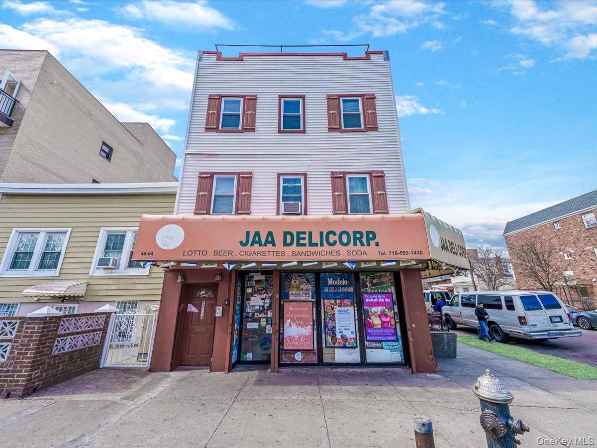 Prime investment opportunity in the vibrant Corona neighborhood, this property features three residential apartments, one commercial space, a basement and a two car driveway.