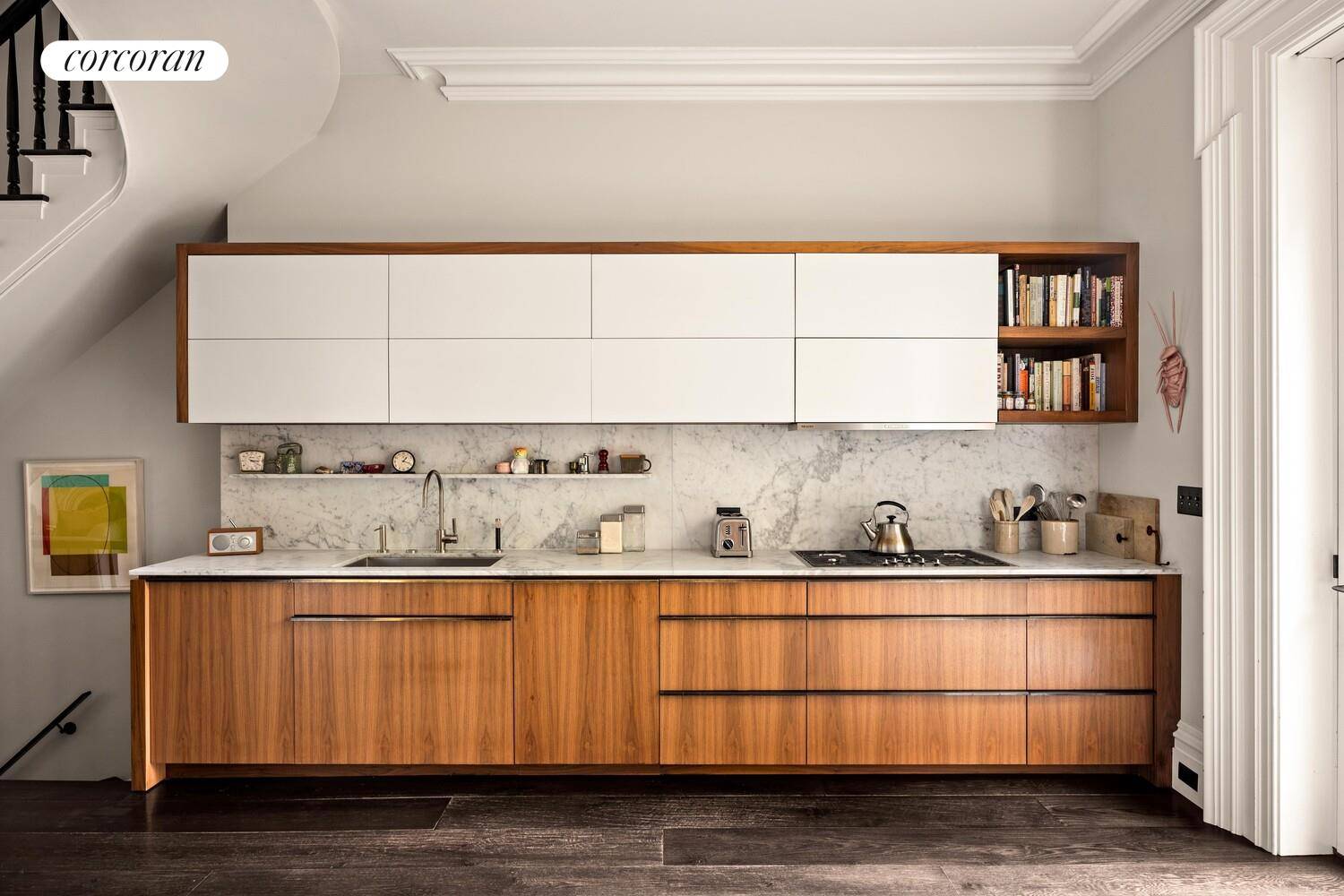 Make your new home a stylish one family townhouse straight out of the pages of Architectural Digest, in the coveted brownstone neighborhood of Boerum Hill.