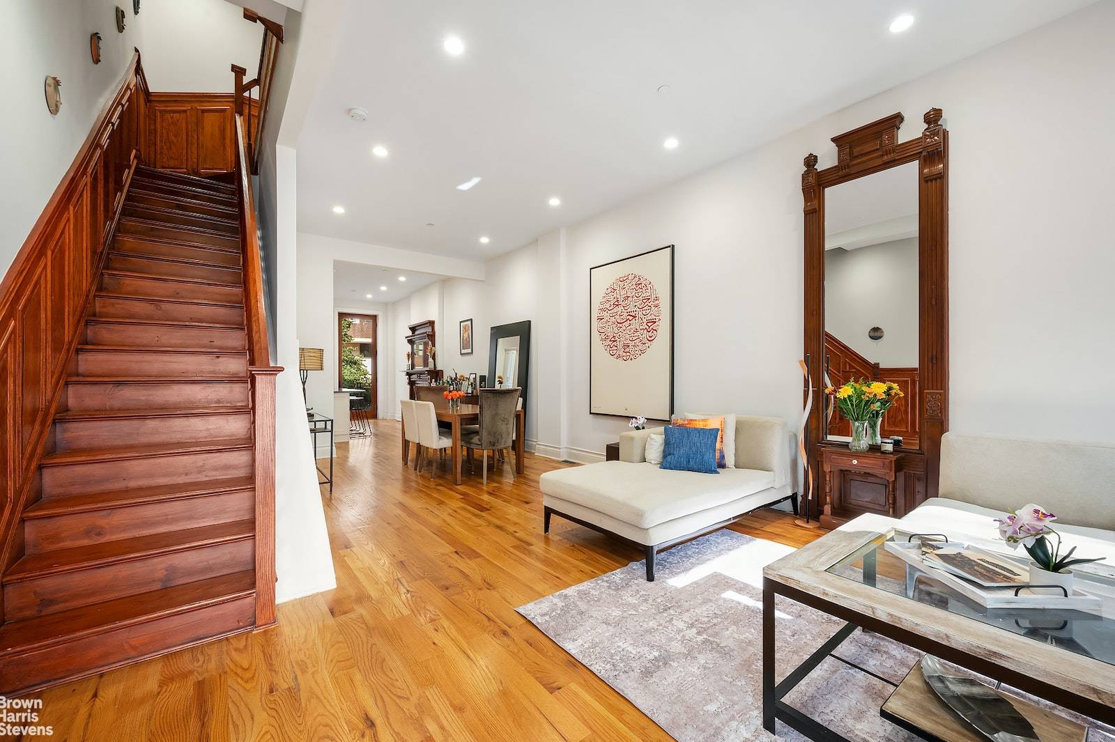 Perfectly Appointed Townhouse on Pristine Block Welcome to 261 West 132nd Street.