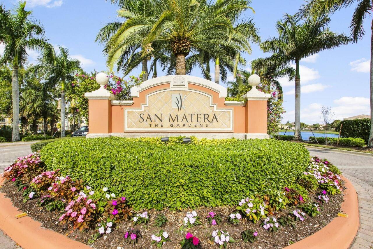 Newly offered 2 2 condo in the gated resort style San Matera community located in the heart of Palm Beach Gardens.