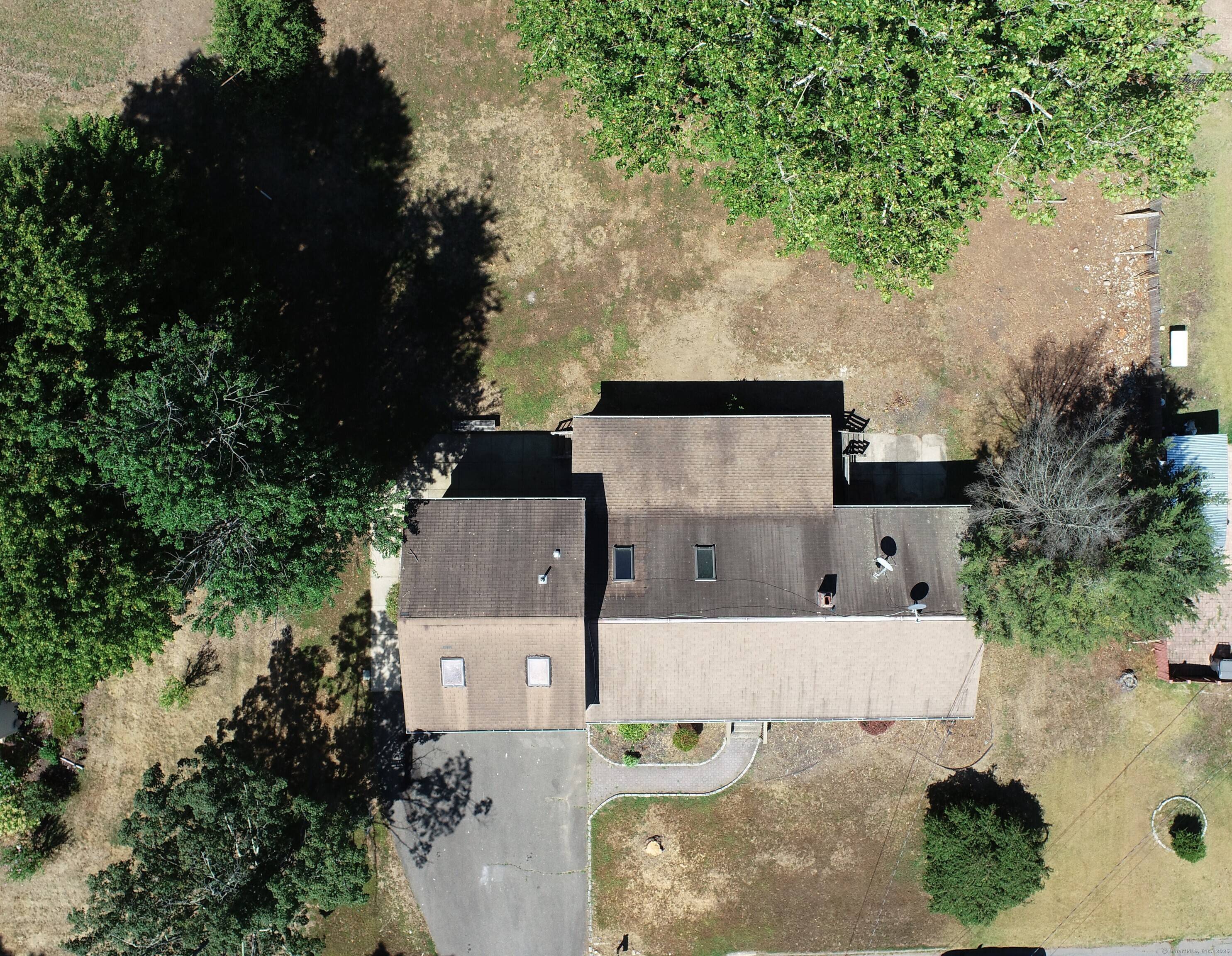 Expanded Ranch on Cul de Sac Road.