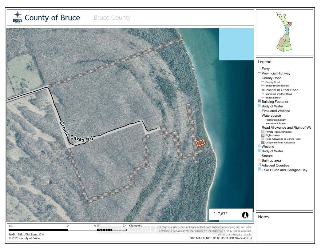 Discover your private slice of nature with this 94ft x 160ft vacant lot, perfectly situated near the breathtaking Greg's Caves and Bruce Trail.