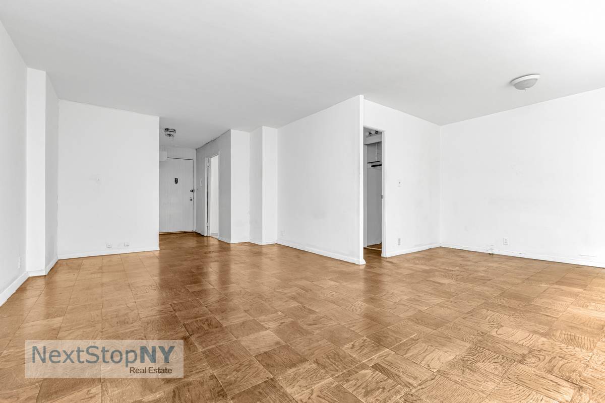 Discover this charming alcove studio apartment, available through an estate sale and sold as is, ideally located on East 57th Street in the heart of Manhattan.