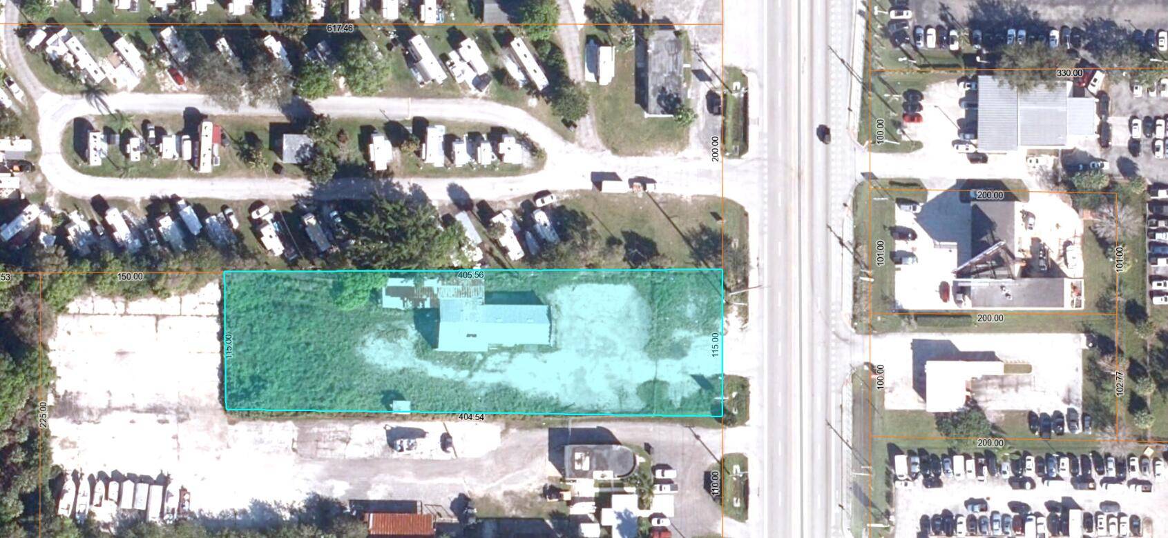 Prime U. S. Highway 1 location offering excellent visibility and access !