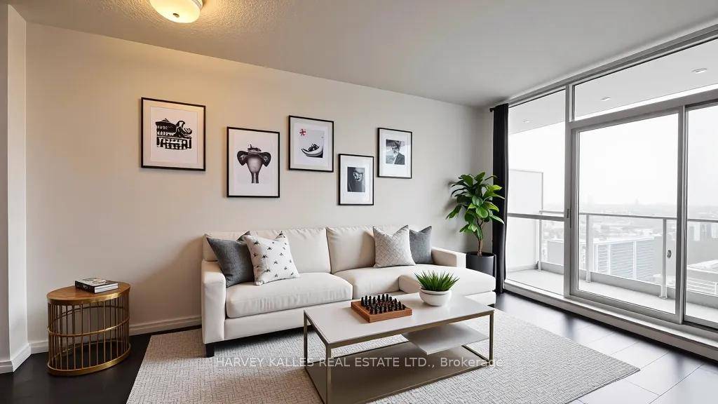 Welcome to sky high living at Emerald City, where convenience meets comfort on the 21st floor.