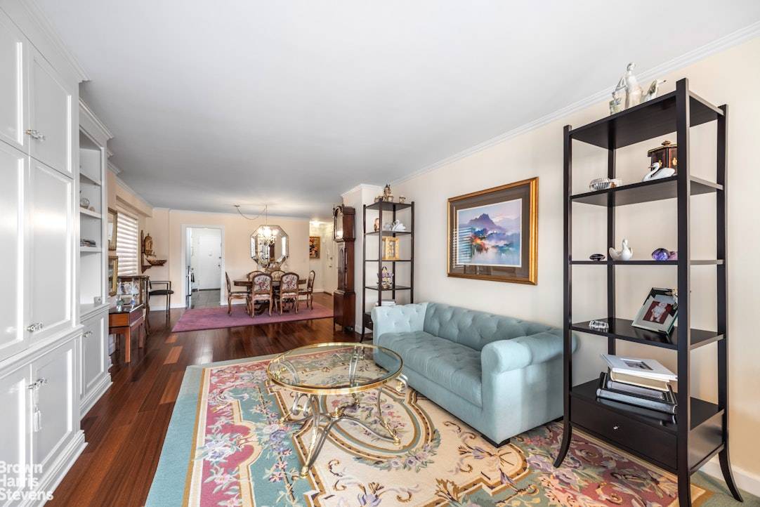 Impeccably Maintained Corner Residence with Southern Light and Private Balcony Welcome to this meticulously maintained 2 bedroom, 2.
