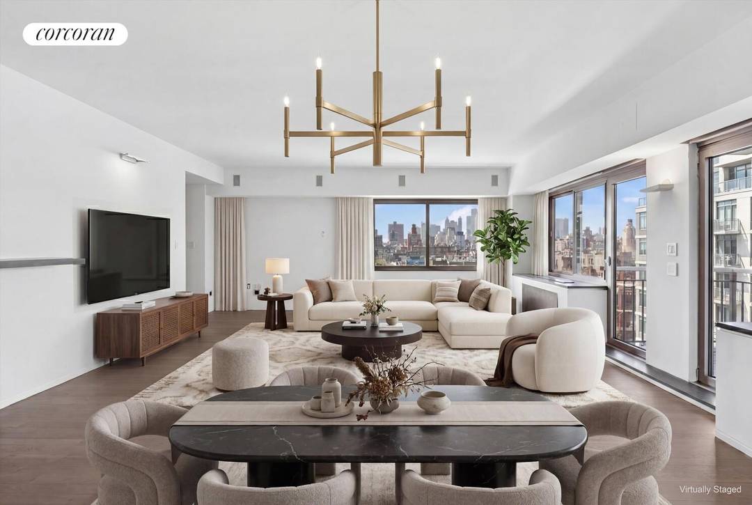 High above the East Village skyline, Residence 10B is a dramatic, loft like condominium defined by panoramic open views, all day sunlight, and a large private terrace designed for seamless ...