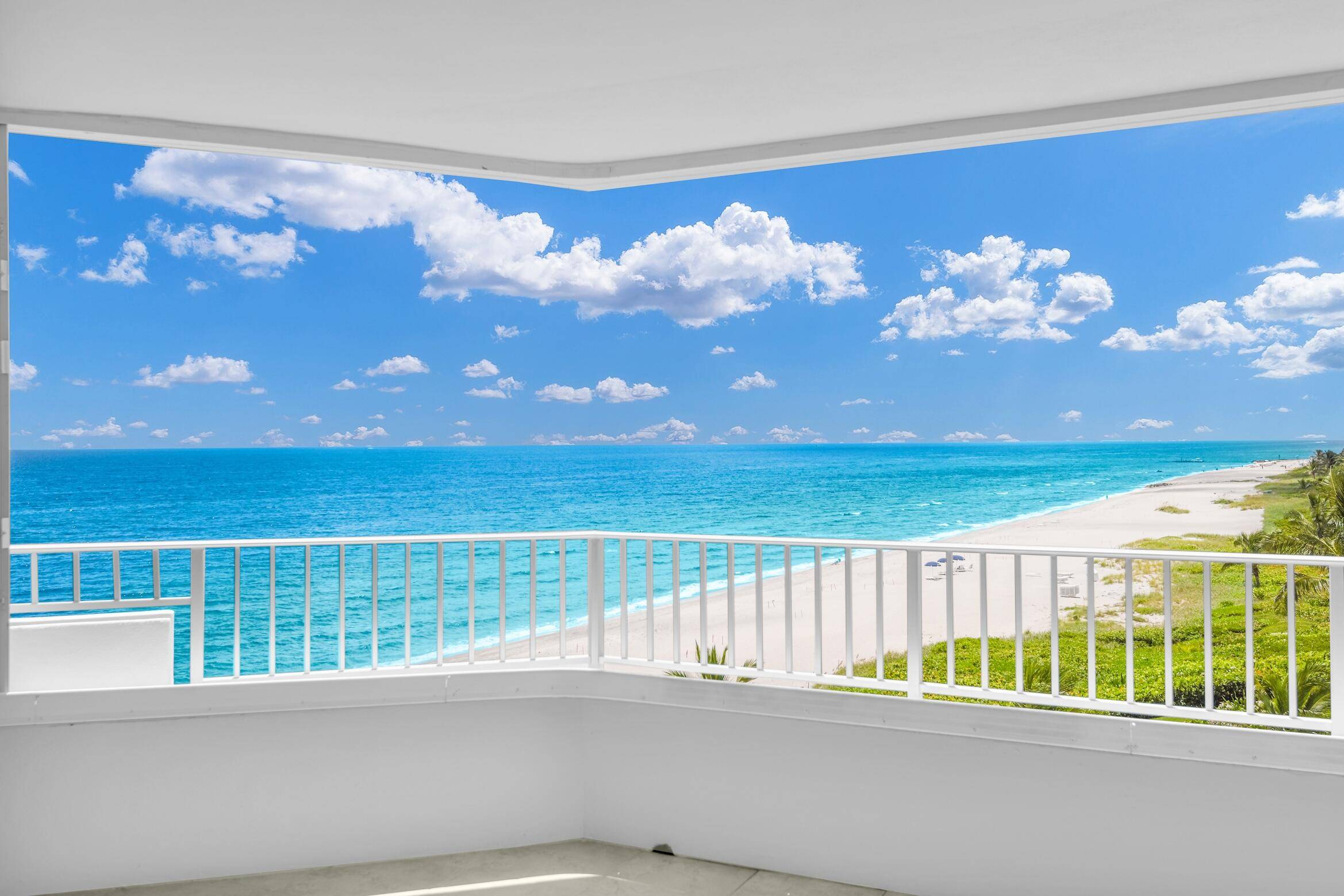 Unique opportunity to own a coastal heaven boasting stunning views of the ocean and Lake Boca.