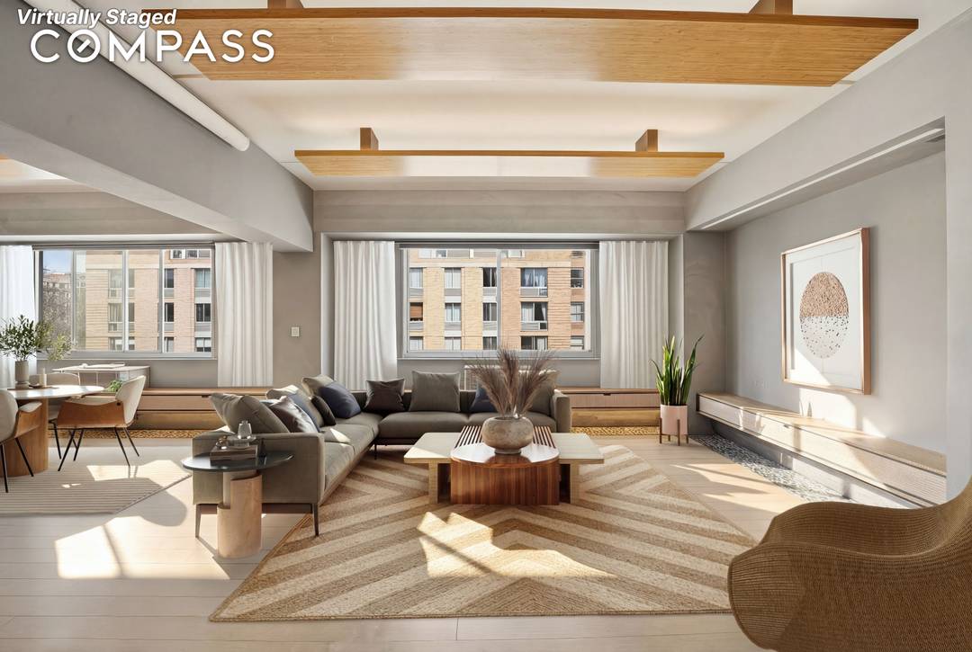 Spacious, Renovated Residence with Three Bedroom Potential in Full Service Building Welcome to this beautifully renovated and exceptionally flexible home at Bradhurst Court.