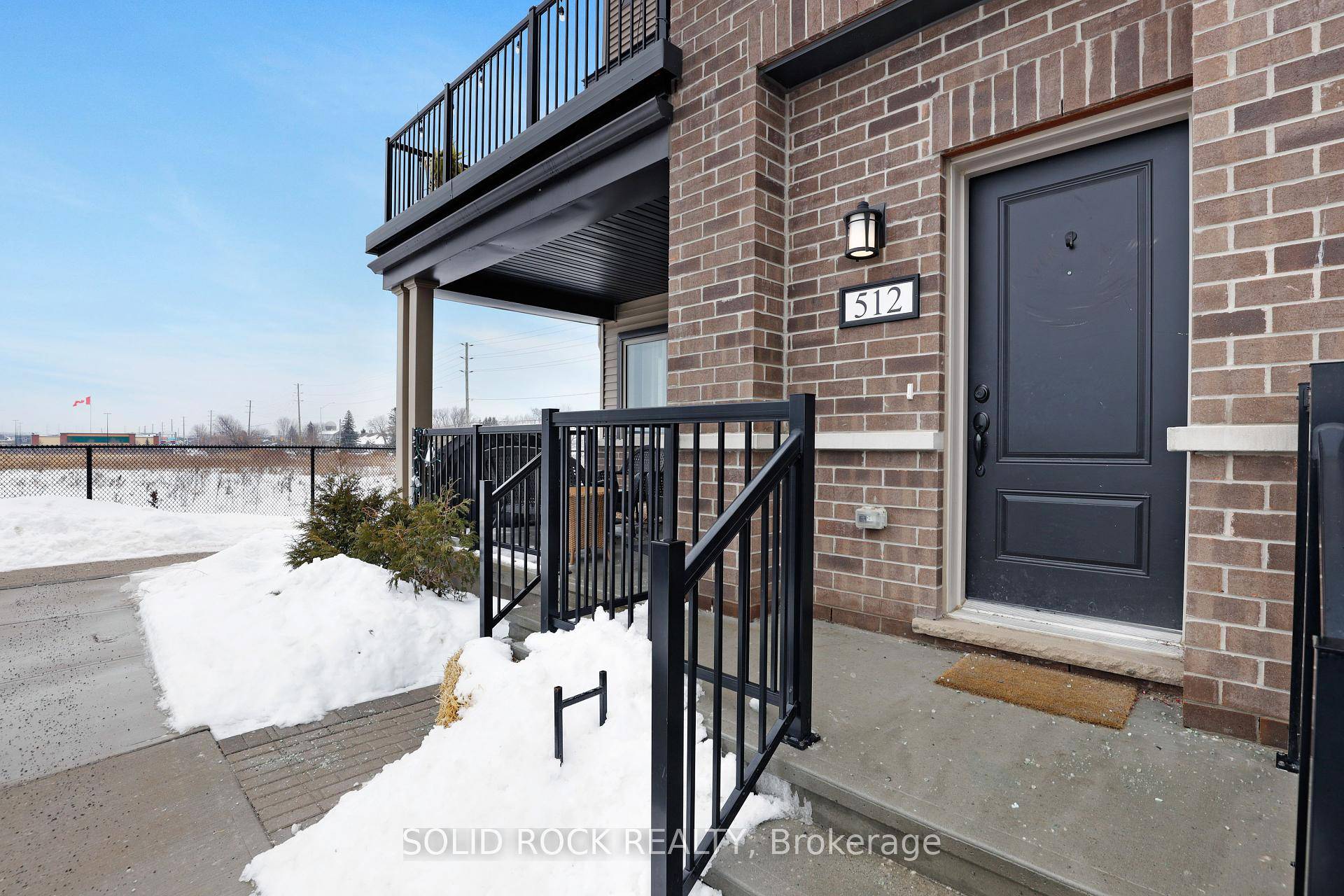 Maintenance free living in this nearly new END UPPER unit condo townhouse with no side neighbours.
