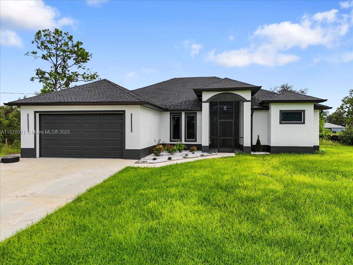 Welcome to this stunning 2023 built home nestled on 1.