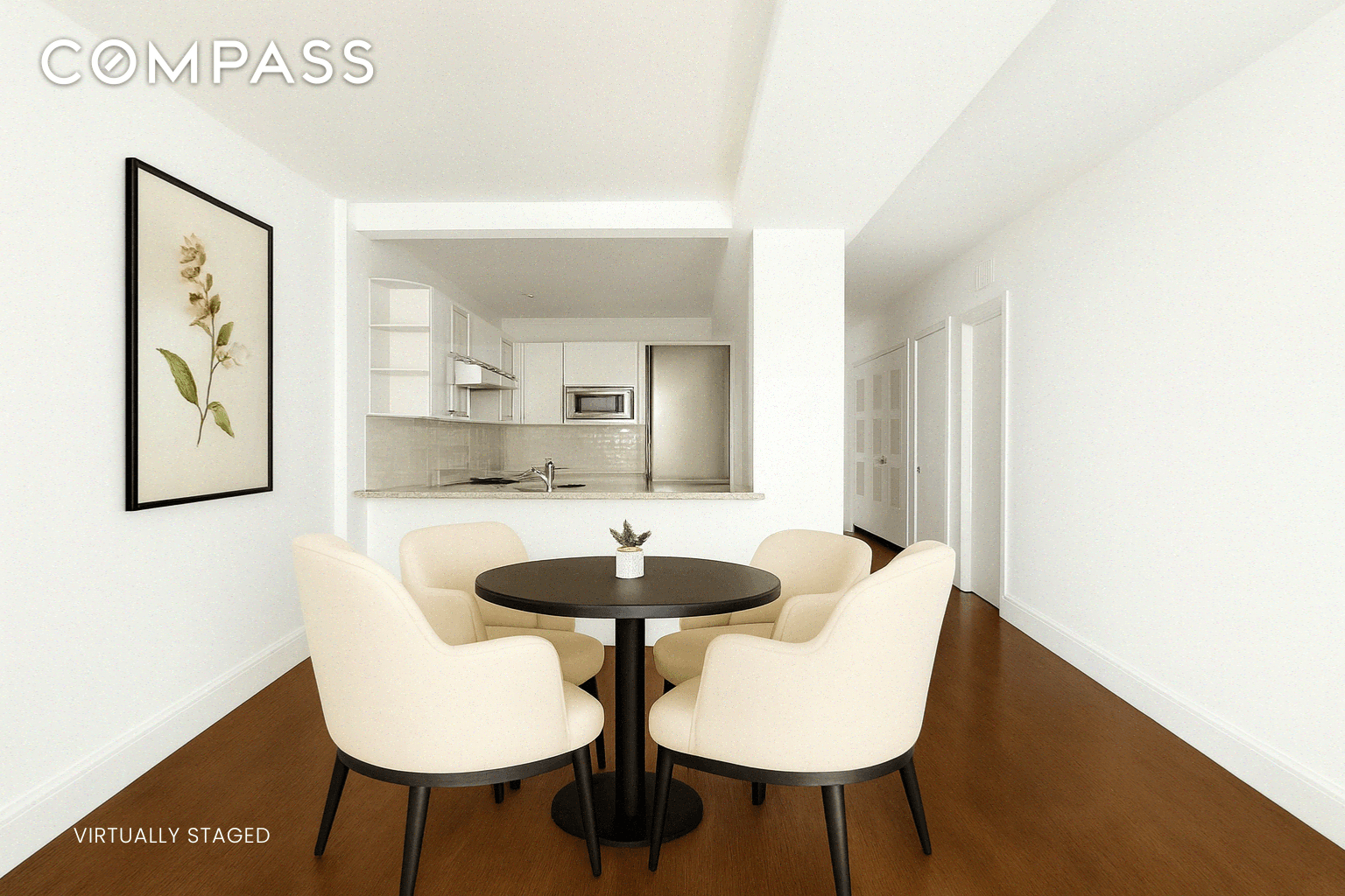 Now available for sale, this convertible two bedroom, two bathroom condominium at The Fitzgerald marries prewar elegance with contemporary New York City style.
